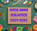 AVVIO ANNO SCOLASTICO 2024-2025